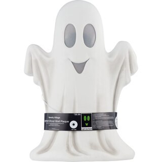 Spooky Village Light-Up Ghost Wall Décor, 24 in | CVS