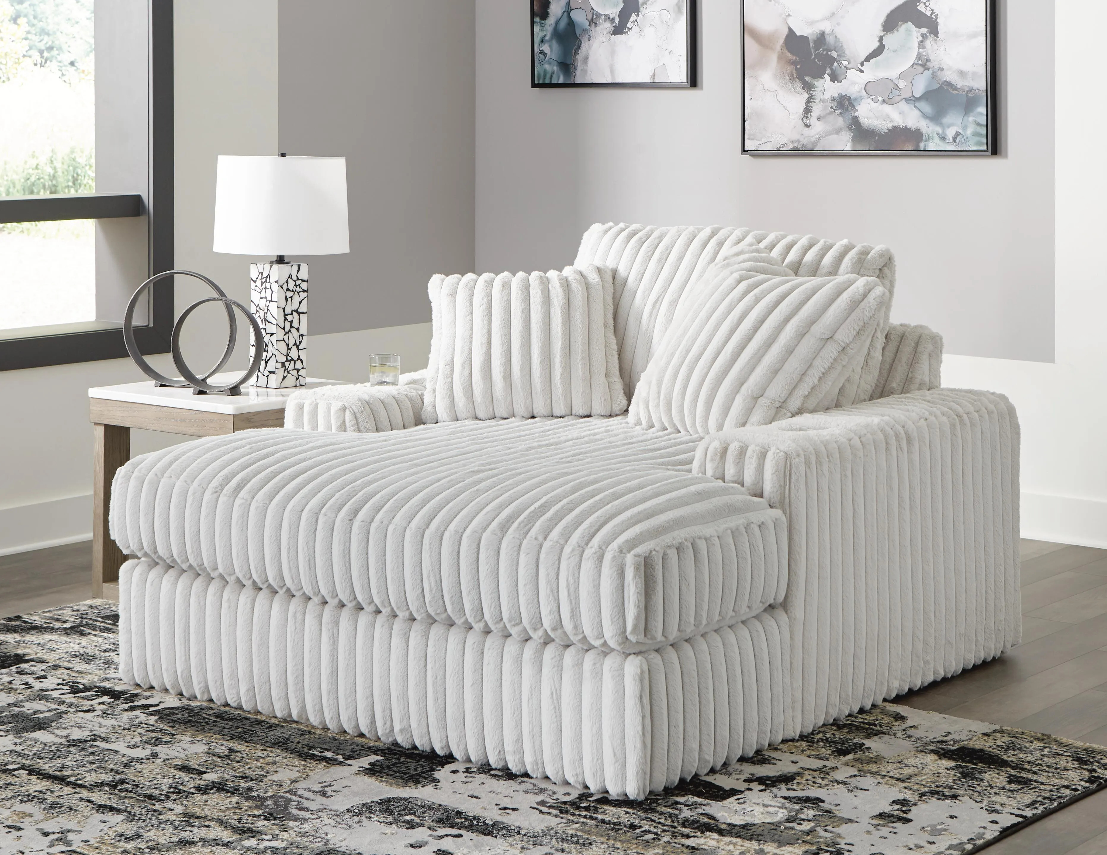 Stupendous Oversized Chaise, Alloy | Ashley Homestore