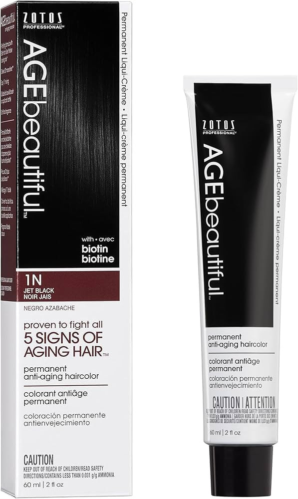 AGE beautiful Permanent Hair Color Dye Liqui Creme | 100% Gray Coverage | Anti-Aging Haircolor | ... | Amazon (US)