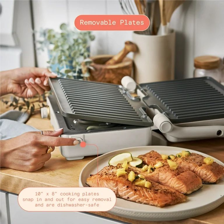 Beautiful 2-in-1 Panini Press & Grill, Porcini Taupe by Drew Barrymore | Walmart (US)