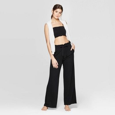 Women's Wide Leg Lounge Pajama Pants - Colsie™ | Target