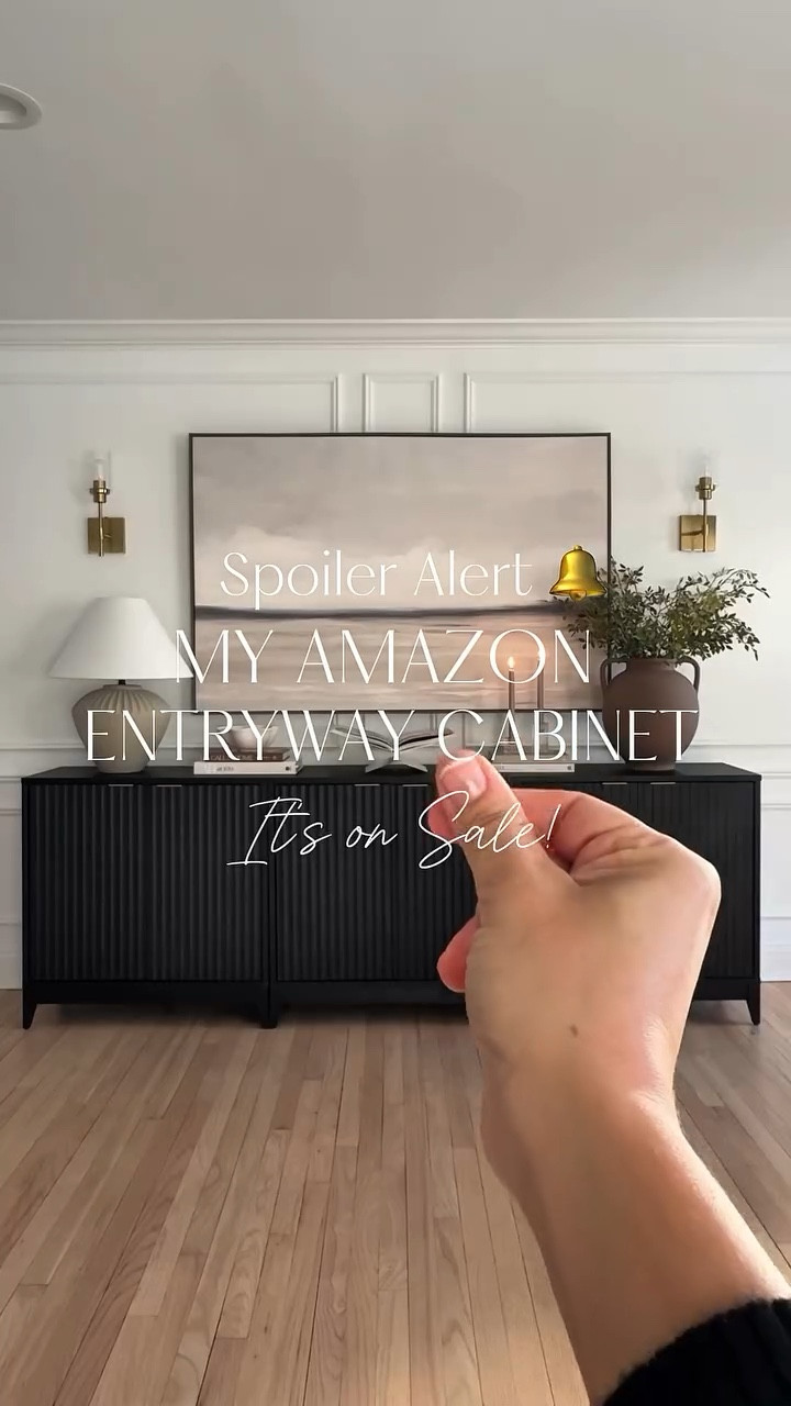 My entryway just got a major upgrade, and I have to share! ✨ This Amazon cabinet is giving serious high-end vibes with its gorgeous fluted details, and the best part? It’s on SALE right now! 🤩

I loved it so much that I paired three together to create the ultimate statement piece. If you’ve been looking for a stylish yet functional entryway setup, this is it! 


#amazonsale #entryway #entrywaydecor #storagecabinet #amazonhome

#LTKWatchNow #LTKHome #LTKSaleAlert