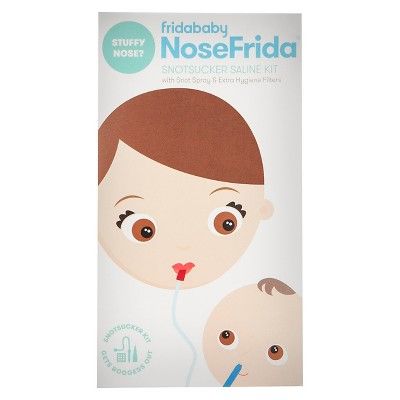 NoseFrida Fridababy Snotsucker Saline Kit | Target