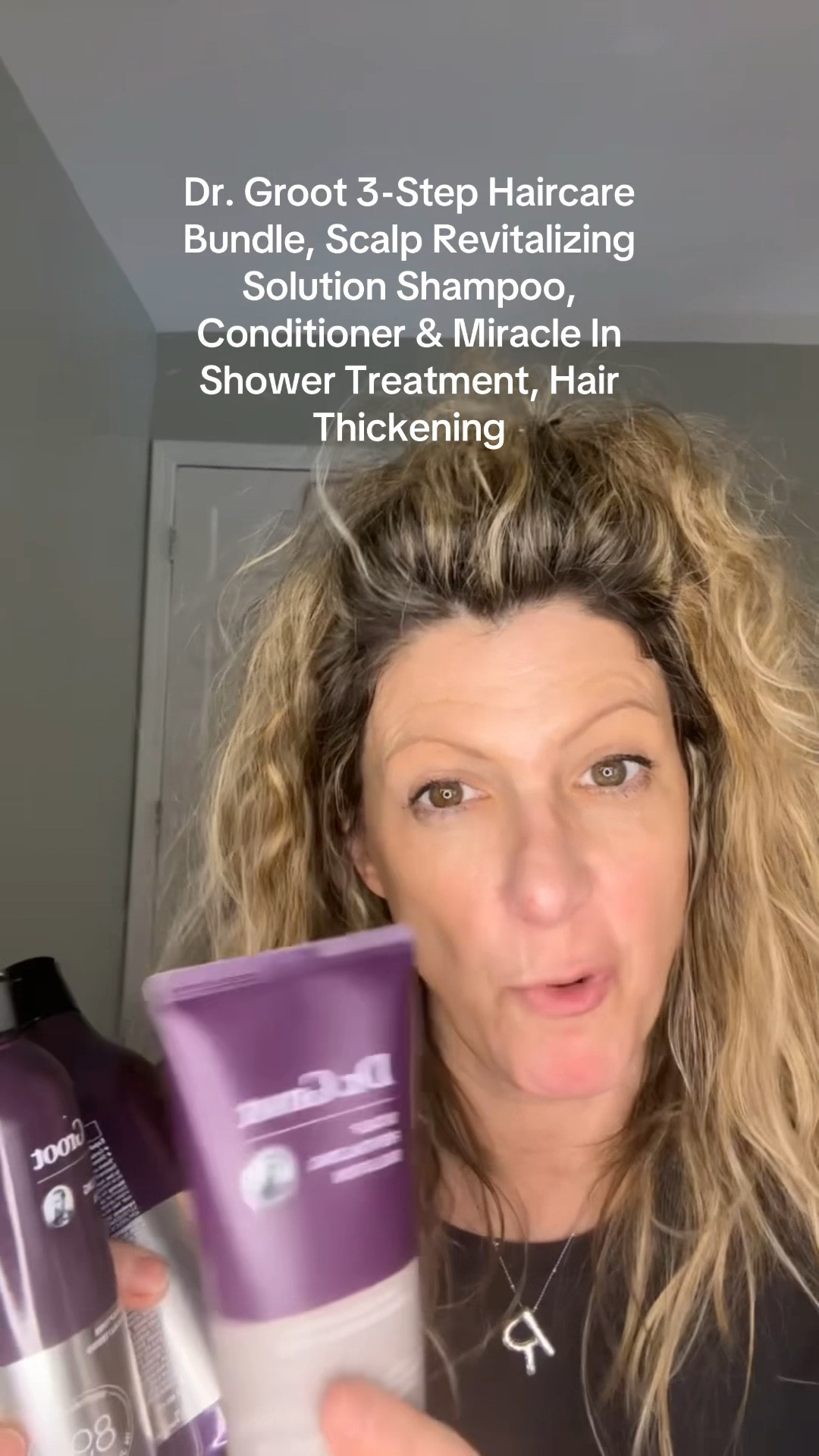 Dr. Groot 3-Step Haircare Bundle, Scalp Revitalizing
Solution Shampoo, Conditioner & Miracle In Shower Treatment, Hair
Thickening

#LTKSaleAlert #LTKBeauty