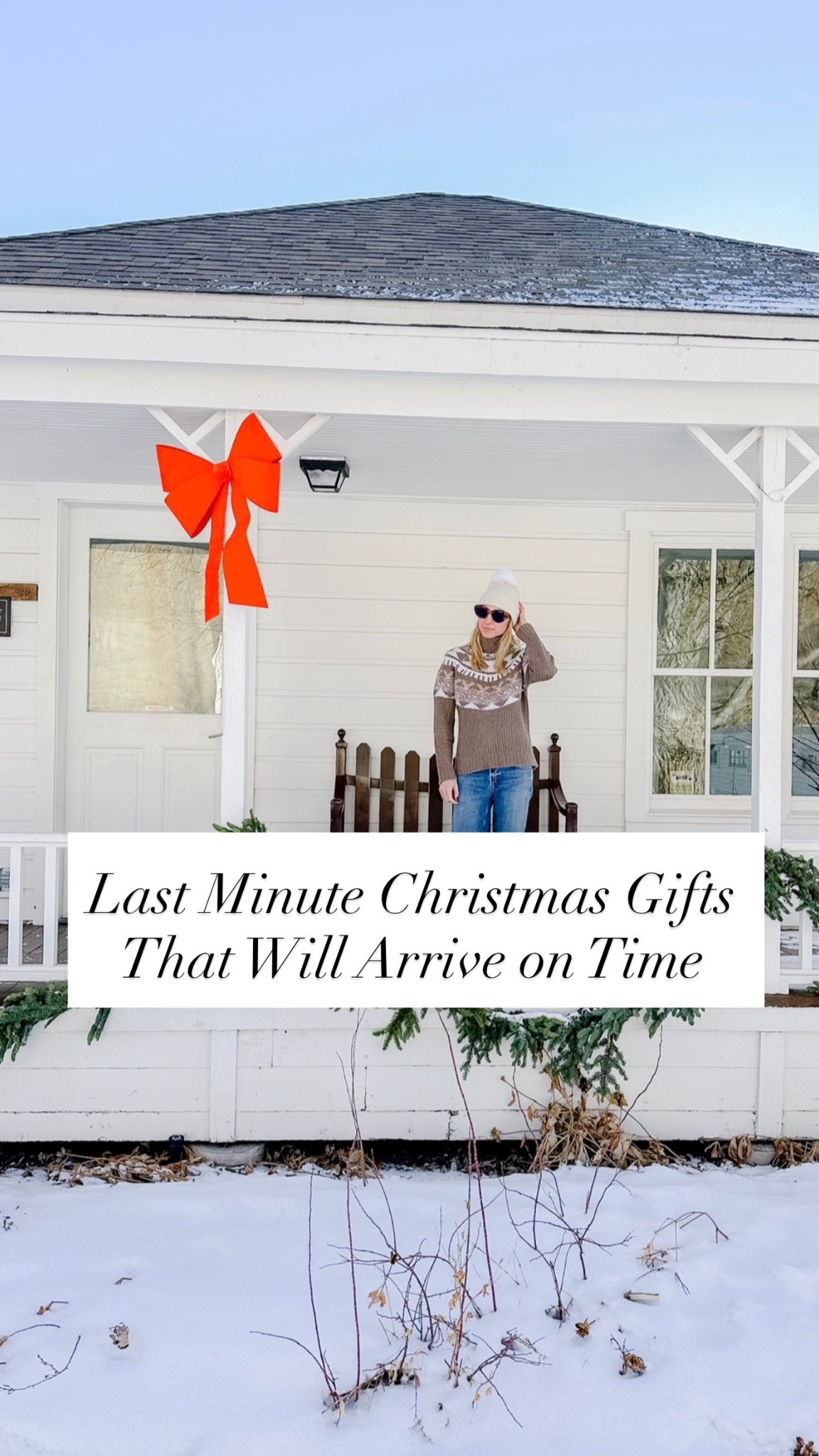 Last minute holiday gifts for her that arrive on time 

#LTKGiftGuide #LTKHoliday