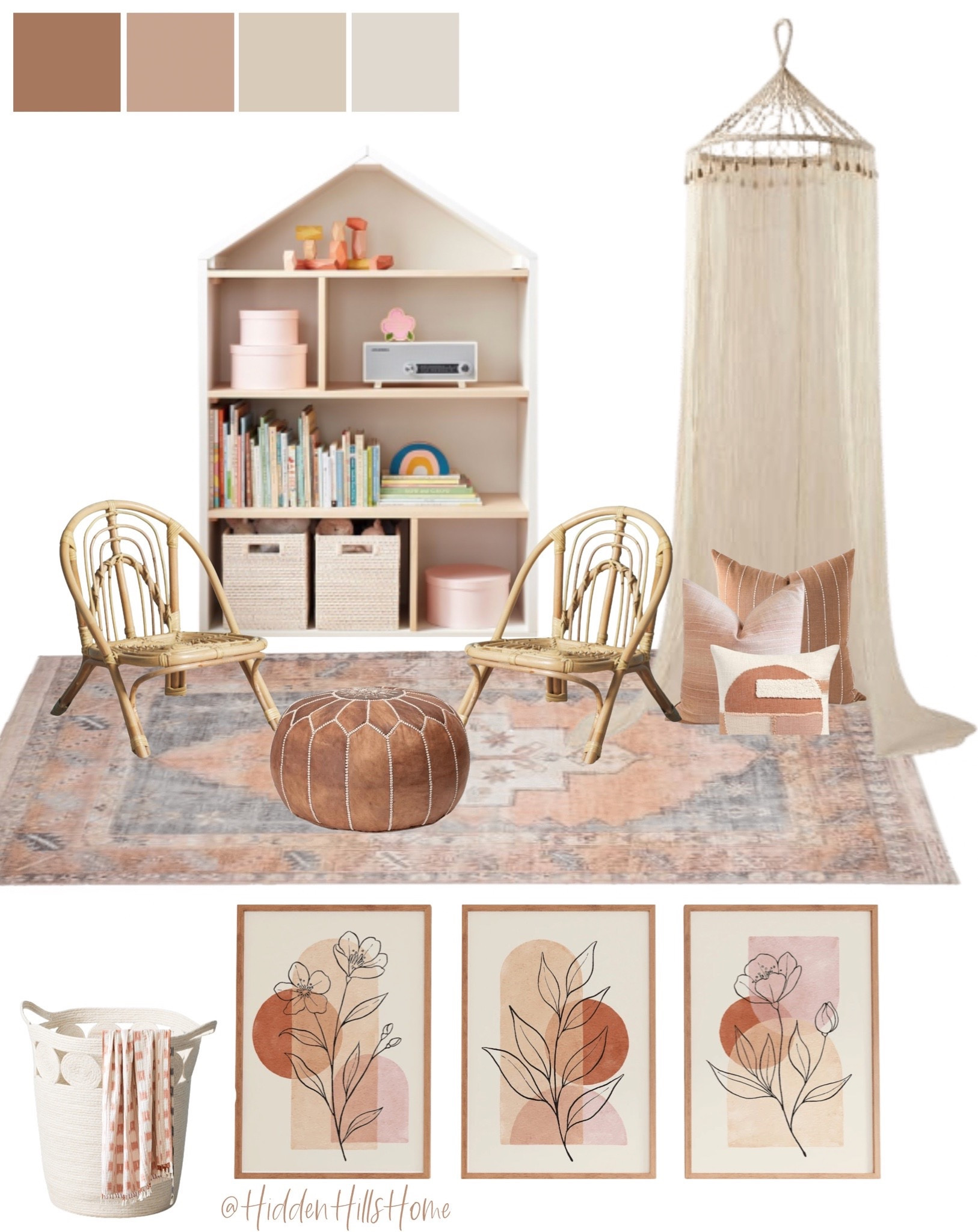 Kids playroom decor, cute boho play room ideas, kids play area, children’s bohemian playroom decor mood board #boho #homedecor #playroom 

#LTKkids #LTKfamily #LTKhome
