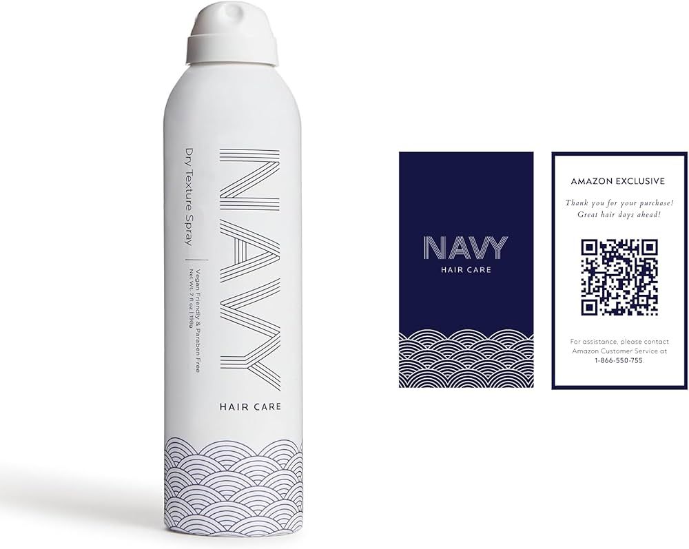 NAVY Dry Texture Spray - Hair Thickener Texturizing Spray for Voluminous Locks - 7 oz | Amazon (US)