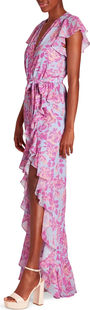 Johanna Floral Faux Wrap Maxi Dress  Floral Maxi Dress Floral Spring Dress Floral Cocktail Dress | Nordstrom
