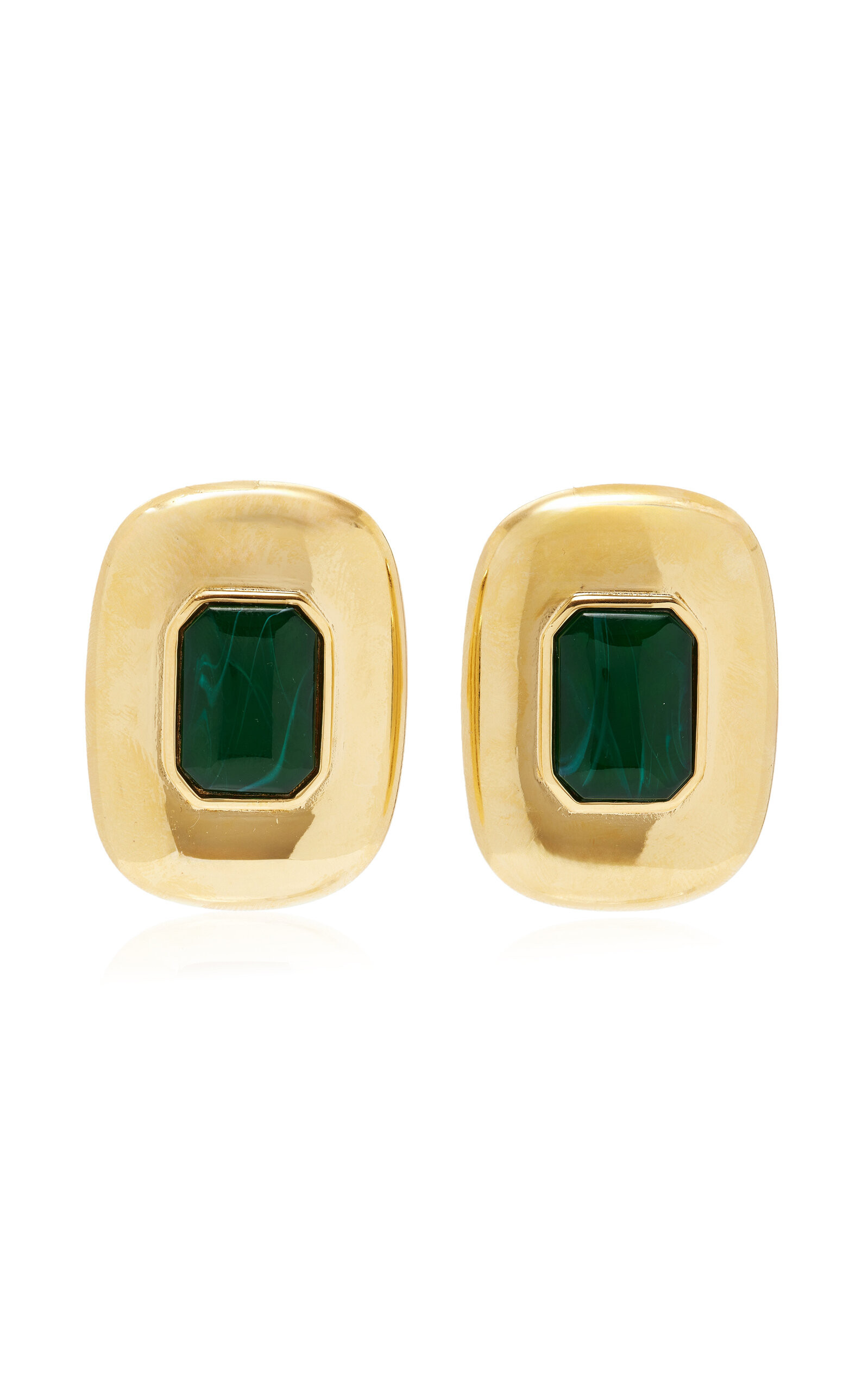 Exclusive Gold-Tone Stone Earrings | Moda Operandi (Global)