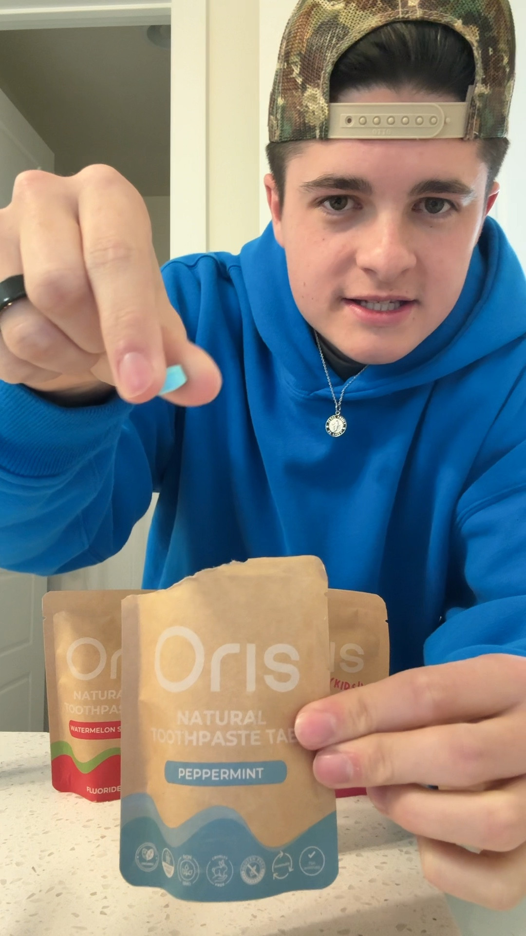 If you have ever wanted to try the toothpaste tablets from Oris, they are currently discounted on Amazon! 

They are fluoride free  (non toxic) and have this ingredient hydroxyapatite that helps re-mineralize your teeth and can prevent cavities. 

The cinnamon and peppermint are my very favorites! They also have kids flavors as well! 🪥

#LTKmorningroutine #LTKselfcare #LTKgrwm