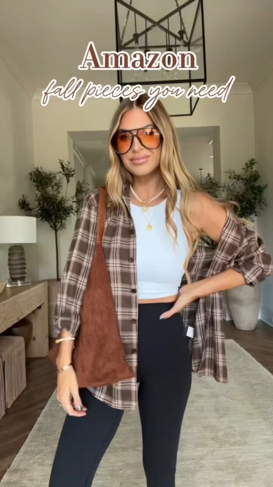 Amazon fall pieces you need! 
Use code HOLLIE30 at Vici! 

Tee size medium 
Lace shorts size small 
Flannel size medium 
Leggings size small 
Tank size small 
Jean jacket size medium 
Lace tee size small 
Jean shorts size 27 
Skort size small 


#LTKSeasonal #LTKFindsUnder100 #LTKStyleTip