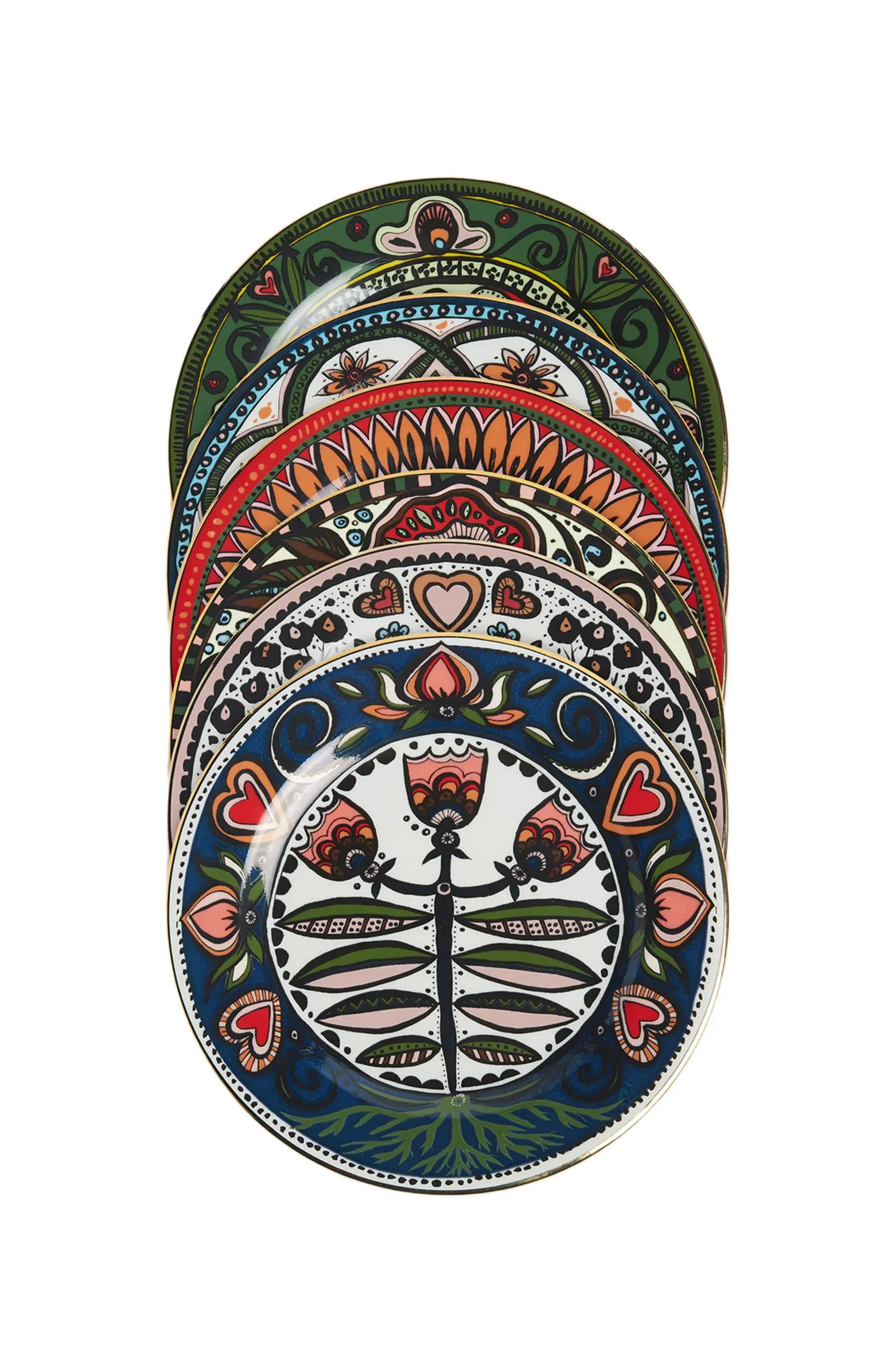 La DoubleJ Dessert Plates Set Of 6 Laduree Mix | Nordstrom | Nordstrom