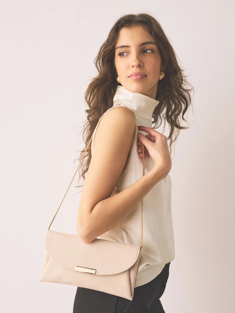 Nude Clutch Bag | Next EU
