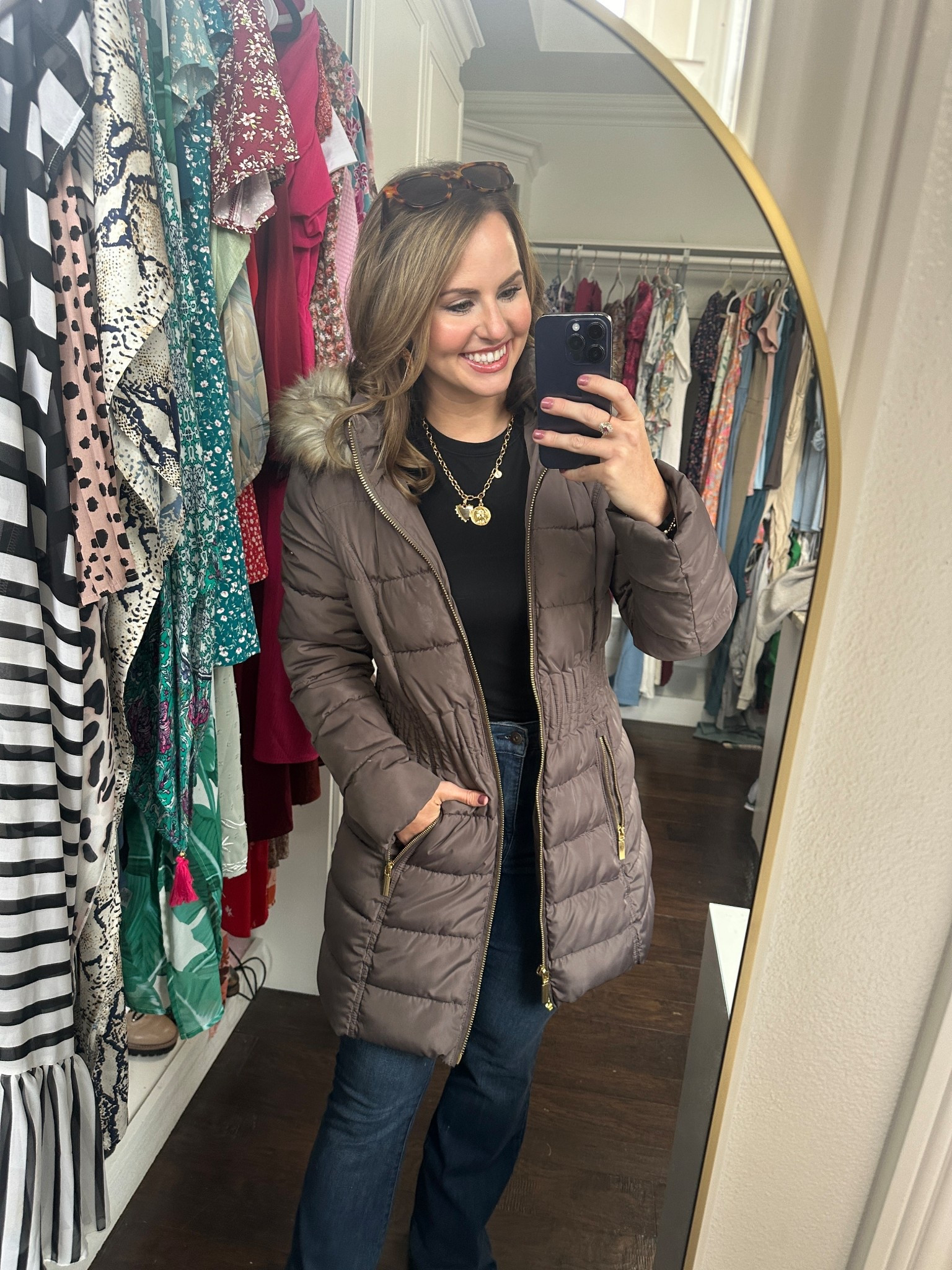 My all time fav puffer jacket. So chic and stylish but also practical & warm! Love the faux fur hood and soft fleece lined pockets. The attention to detail on these Laundry by Shelli Segal coats are perfection!!! Definitely brand loyal at this point 😍✨

Amazon finds, outerwear, heavy puffer coat, long jacket with fur hood 

#LTKootd #LTKgrwm #LTKSeasonal