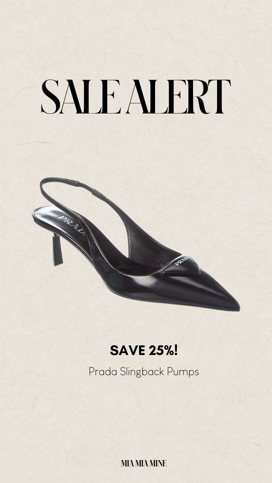 Designer sale picks! Save 25% off these Prada slingback pumps. They’re the most comfortable designer heels I own and are the perfect height. Wear them to work or for date nights!

#LTKWorkwear #LTKdayinmylife #LTKSaleAlert