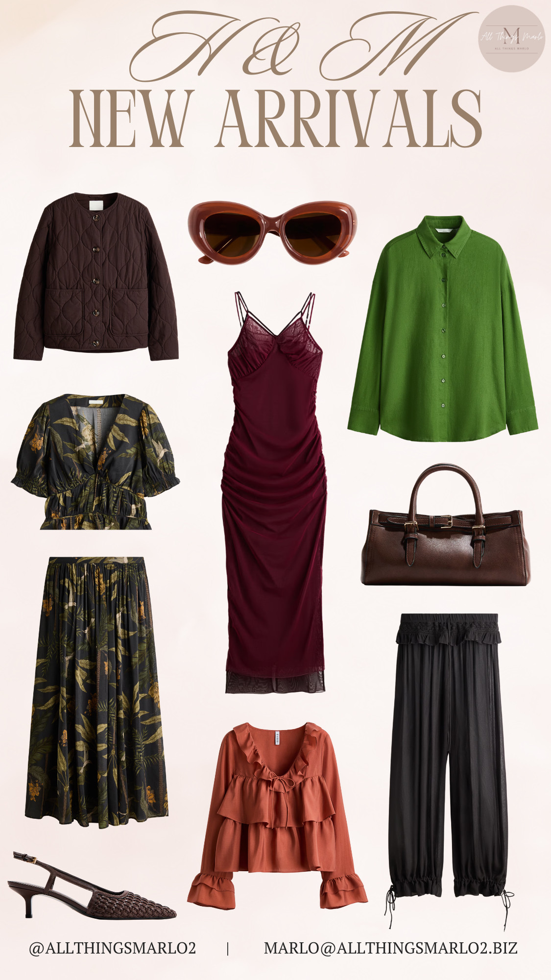 H&M new arrivals. 

 #LTKSeasonal #LTKWorkwear #LTKTravel