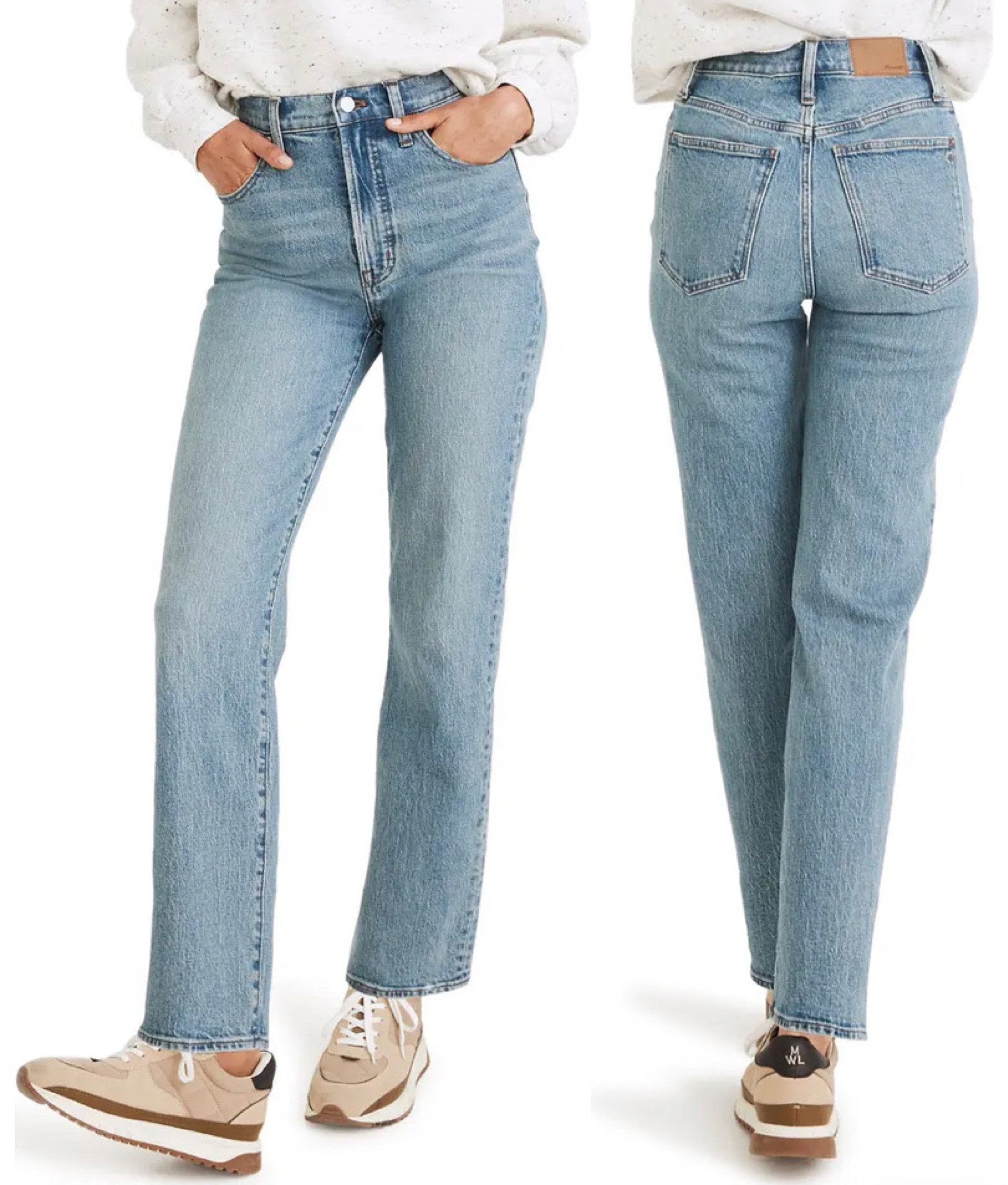 Madewell Jeans SALE, The Perfect Vintage Straight Leg Jeans 