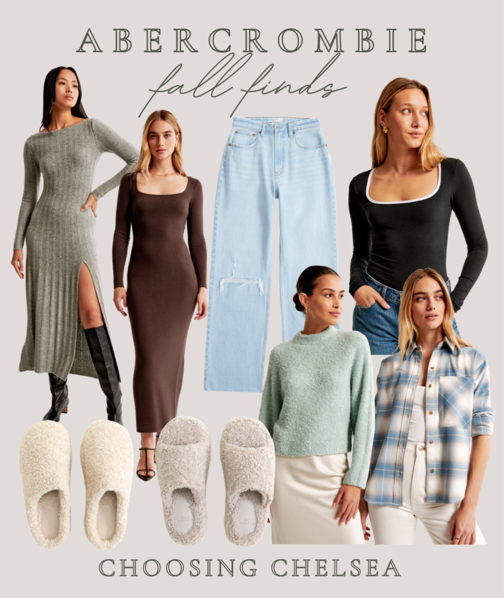abercrombie winter dresses Abercrombie & Fitch long sleeve hardware sweater maxi dress in black