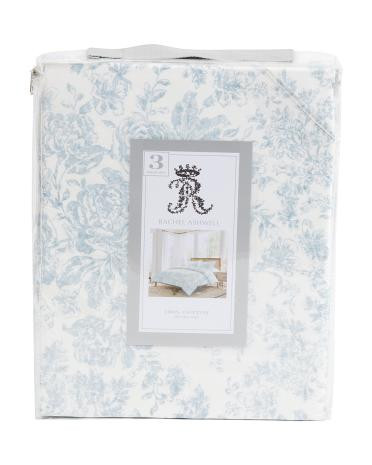 Cotton Toile Duvet Set | TJ Maxx