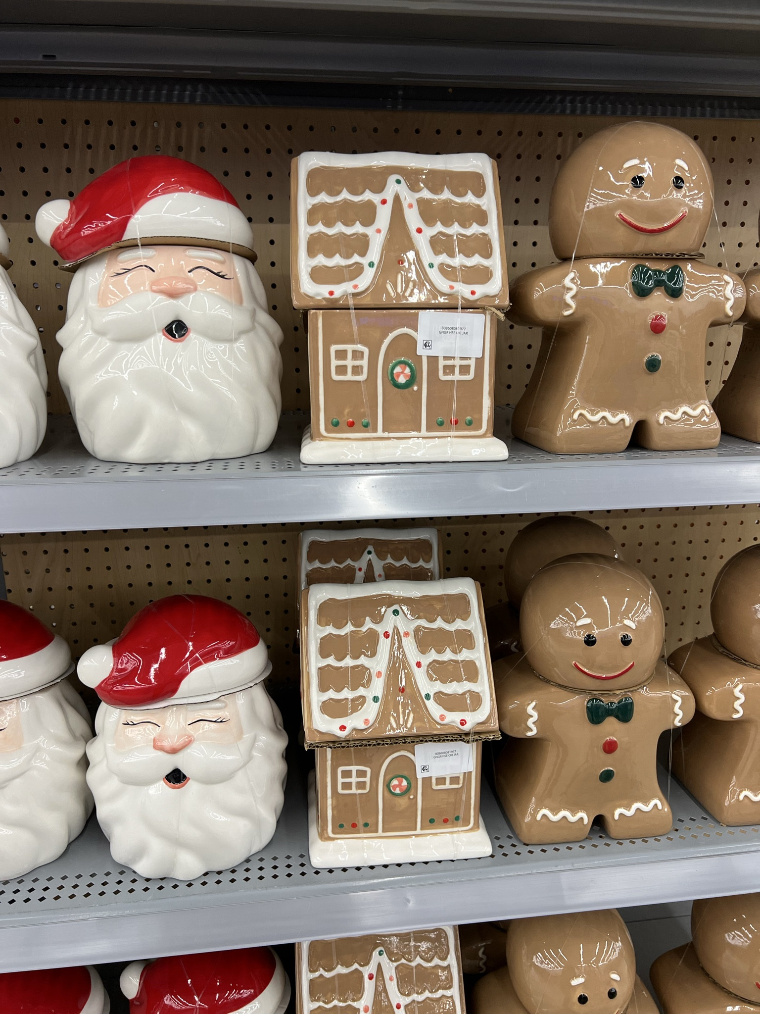 Love these cookie jars! I have two from last year in my kitchen! Good size so they’re  functional too. #walmart Christmas decor decorations holiday time 

#LTKGiftGuide #LTKHome #LTKHoliday