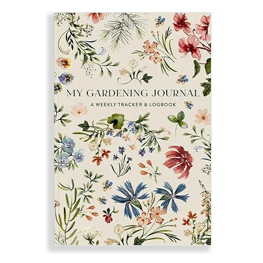 My Gardening Journal: A Weekly Tracker and Logbook for Planning Your Garden | Amazon (US)