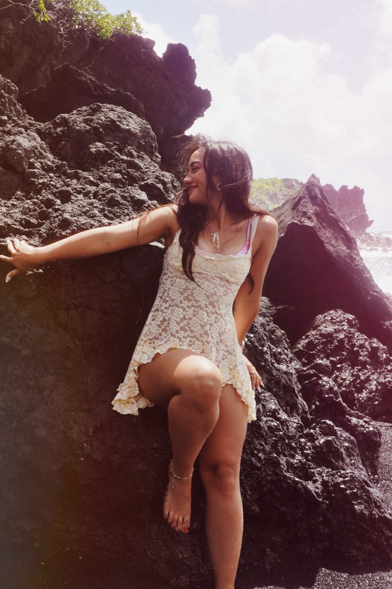 Lace cream cover-up for the summer

#LTKTravel #LTKSwim #LTKSummerEdit