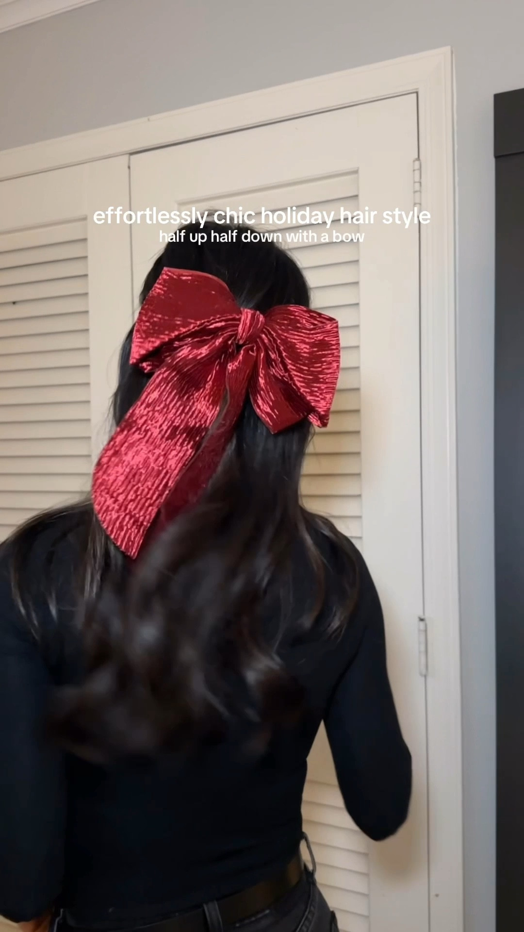 Easy hair style idea with a bow for Christmas and holiday season.

This clip in satin bow is so easy to use!

Hairstyle, hair inspo, holiday hair, holiday outfitt

#LTKBeauty #LTKFindsUnder50 #LTKHoliday