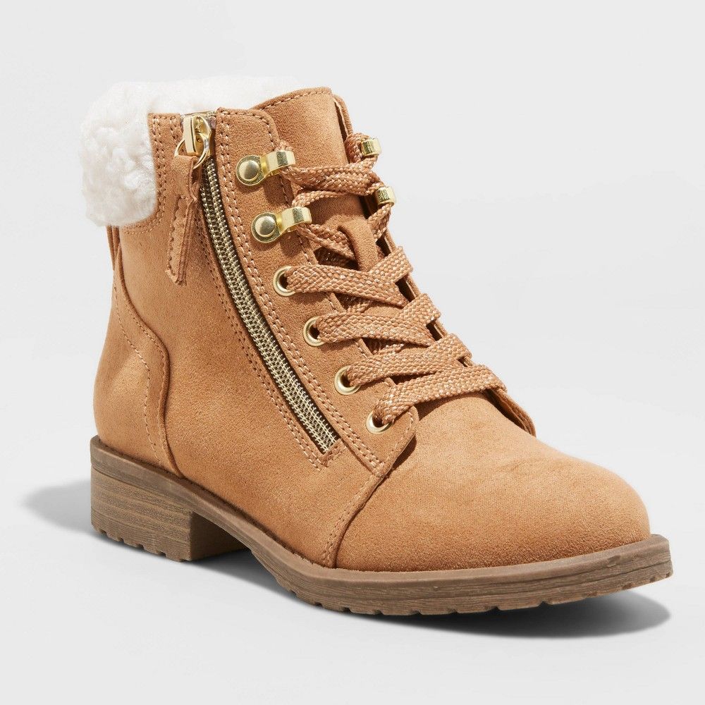 Girls' Pauline Ankle Hiker Boots - Cat & Jack™ | Target