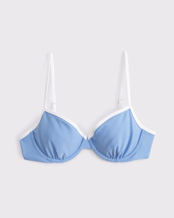 Women's 90s Clean Underwire Bikini Top | Women's Swimwear | Abercrombie.com | Abercrombie & Fitch (US)