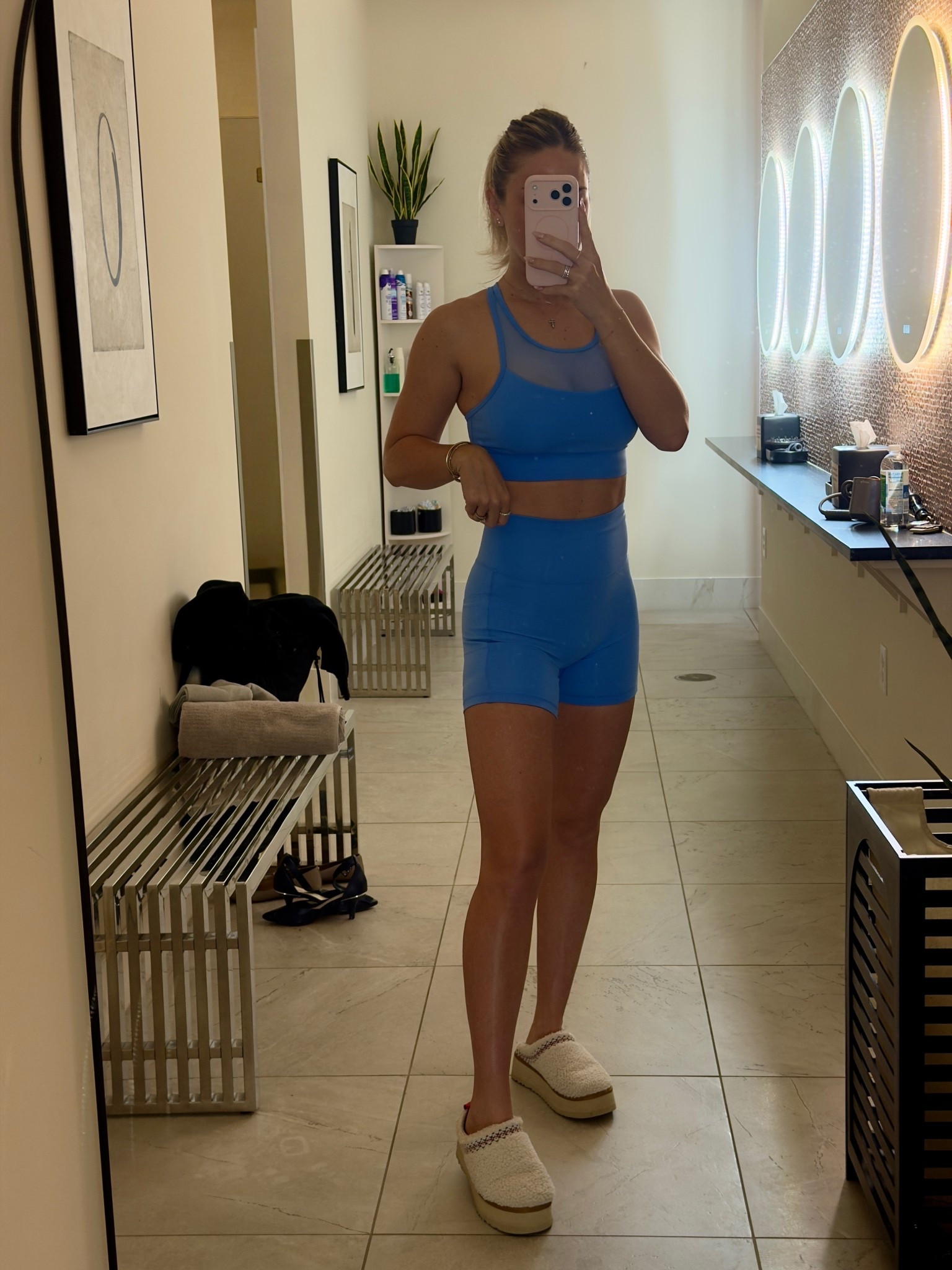 Wearing a small in both pieces 🤍✨

#LTKmomlife #LTKActive #LTKTall