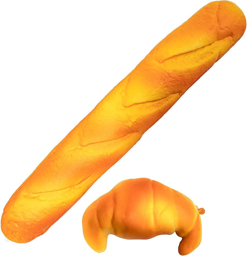 Soft Toast Bread Baguette Shape Anti-Skid Keyboard Wrist Rest Support & Mouse Wrist Support for O... | Amazon (US)