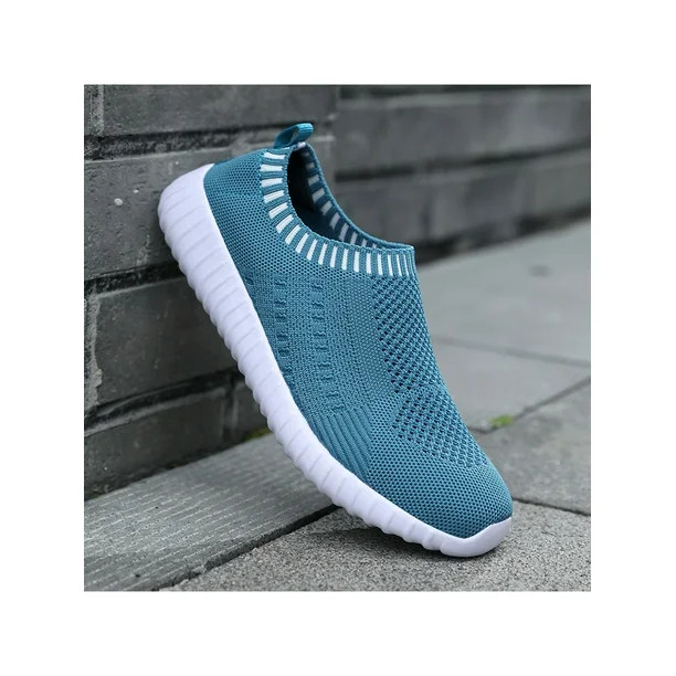 UKAP Athletic Women Mesh Slip On Sneakers Ladies Sports Shoes Works Loafers Size 5-12 | Walmart (US)