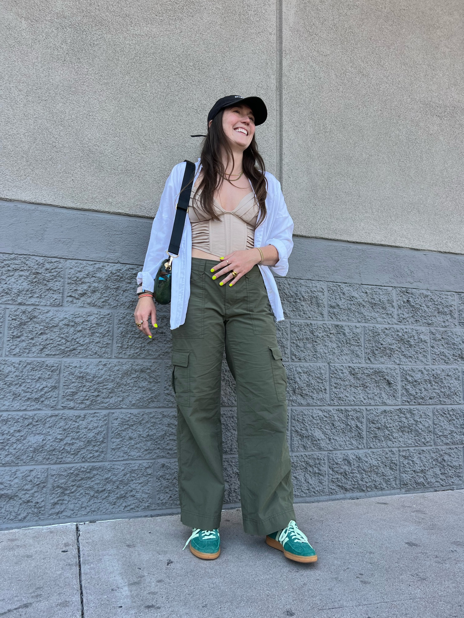 Casual Saturday - bought this top a year ago and first time wearing it today! 

