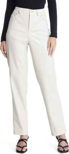 Bella High Waist Faux Leather Pants | Nordstrom