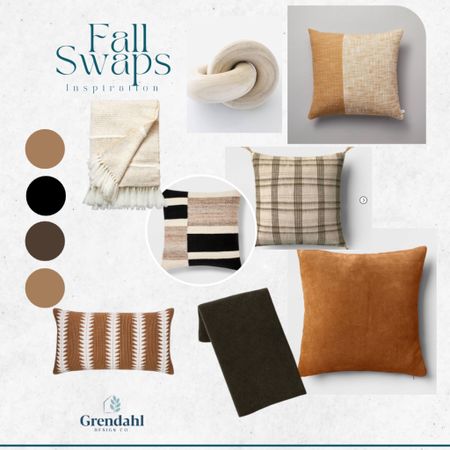 Easy fall swap outs for your home! Pillows. Throw pillows. Fall Decor. Target home. Threshold. 

#LTKhome #LTKSeasonal