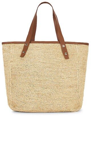 Daily Straw Tote in Natural | Revolve Clothing (Global)