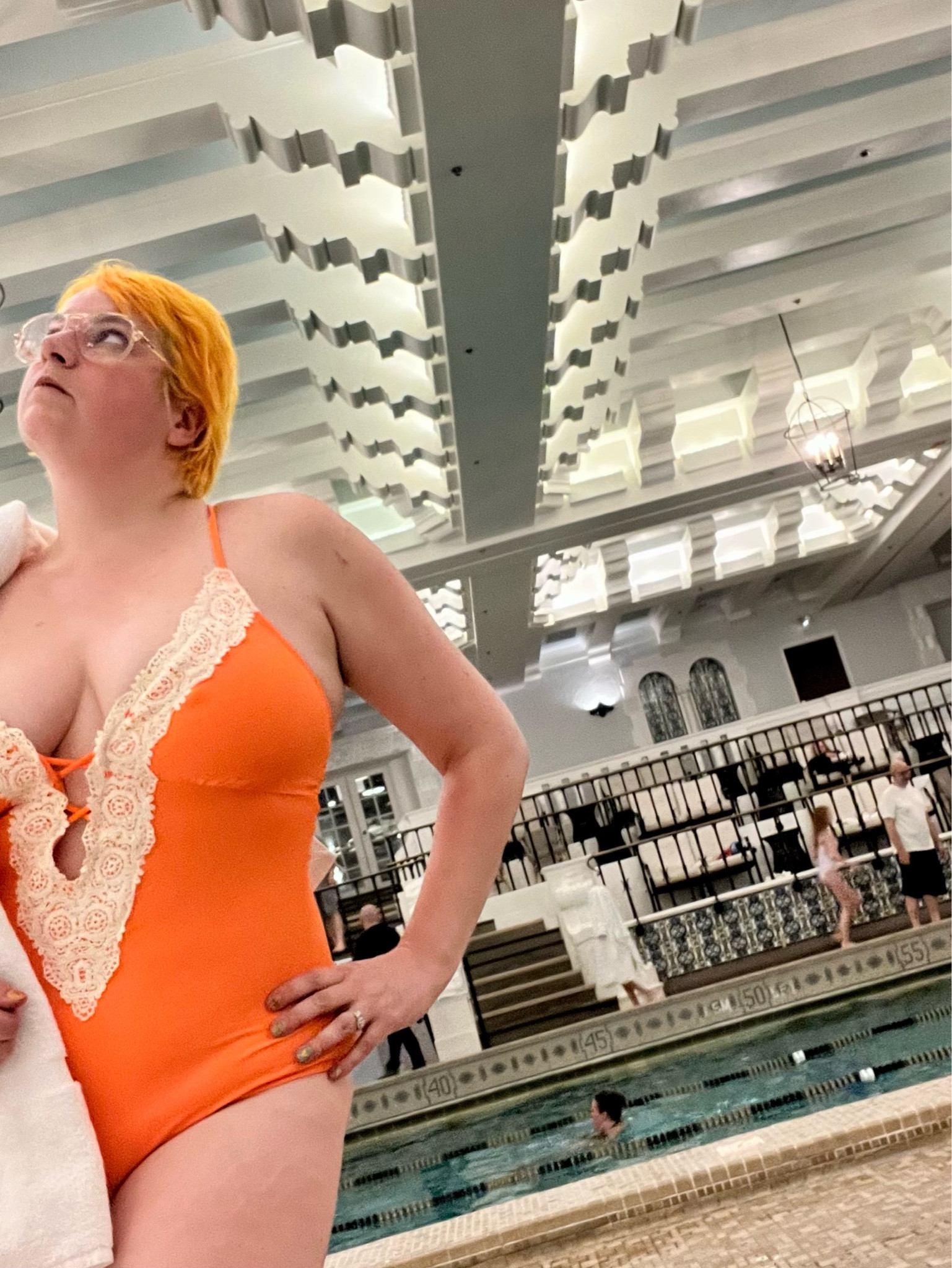 I am ready for pool time, beach time, swim time and the summer.  Orange you in love with this lace trimmed swimsuit?

#LTKSeasonal #LTKFestival #LTKswim