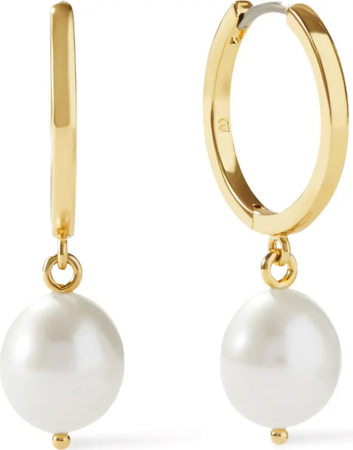 Pearl Hoops - Medium Frida | Nordstrom