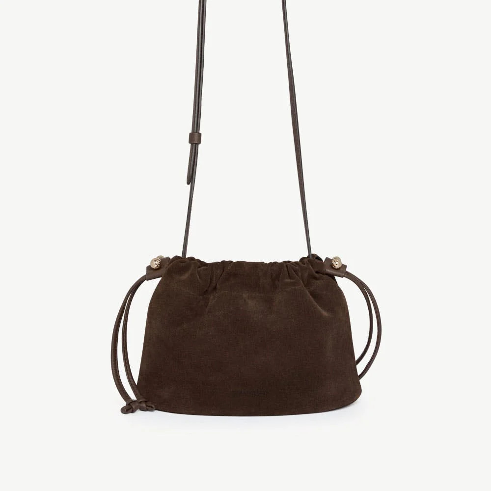 Strathberry - Charlotte Drawstring - Brown | Strathberry