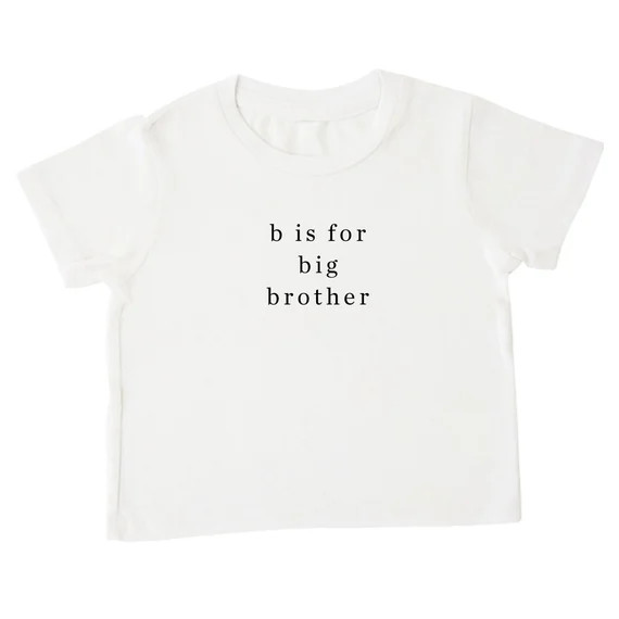 B is for Big Brother' Tee - Etsy | Etsy (US)