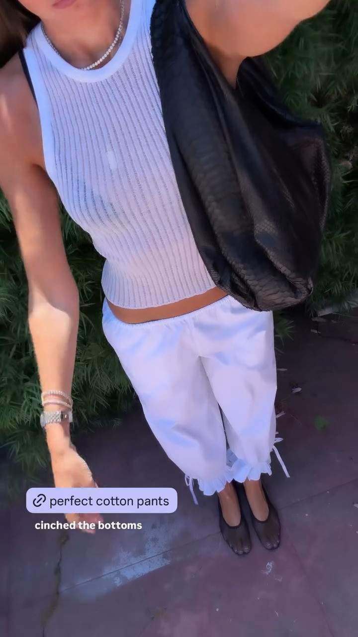 how perfect are these cotton pants 

 #LTKootd