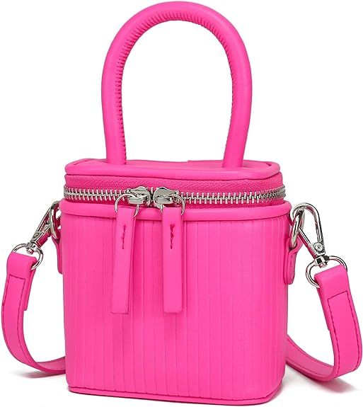 HIYOLALA Cute Mini Purses for Women, Trendy Mini Crossbody Bag with Removable Strap | Amazon (US)