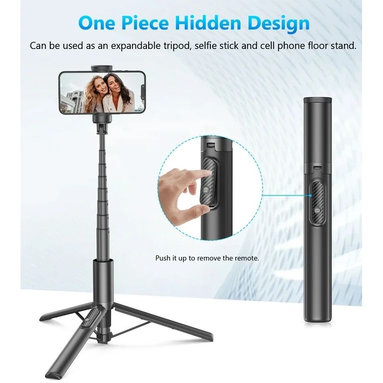 TONEOF 60" Selfie Stick Tripod for Phone 4"-7", Cellphone Travel  Tripod Stand for Video Recordin... | Walmart (US)