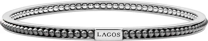 LAGOS Caviar Icon Beaded Bangle Bracelet | Nordstrom | Nordstrom