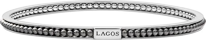 LAGOS Caviar Icon Beaded Bangle Bracelet | Nordstrom | Nordstrom
