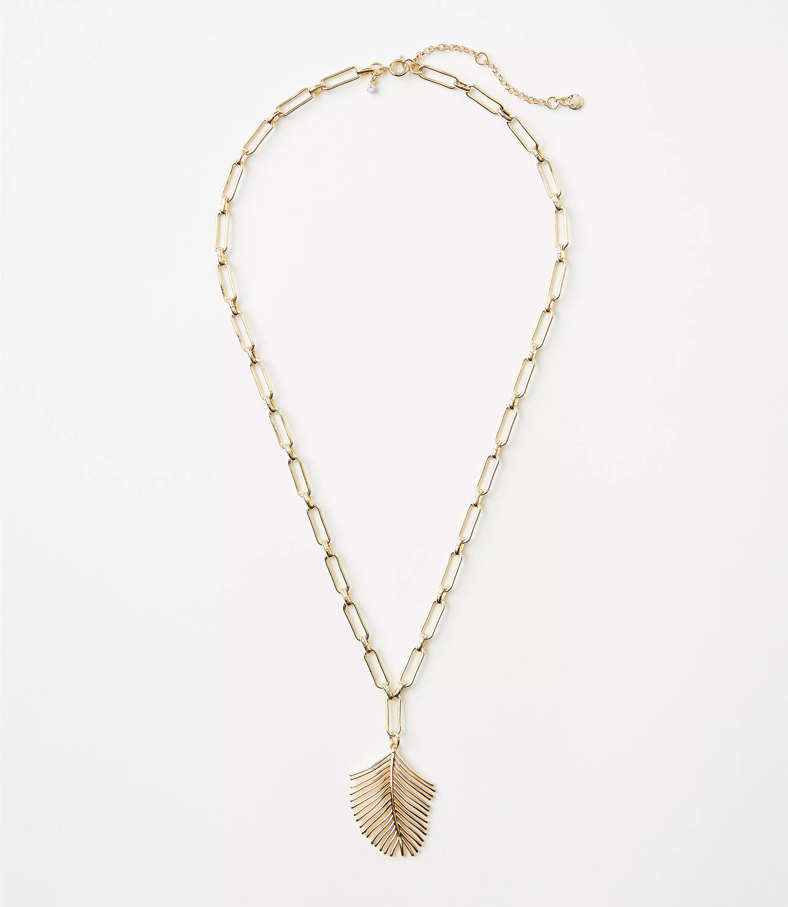 Palm Leaf Necklace | LOFT