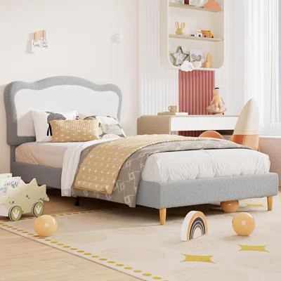 Kids Bed – Soft Headboard, Sturdy | Wayfair North America