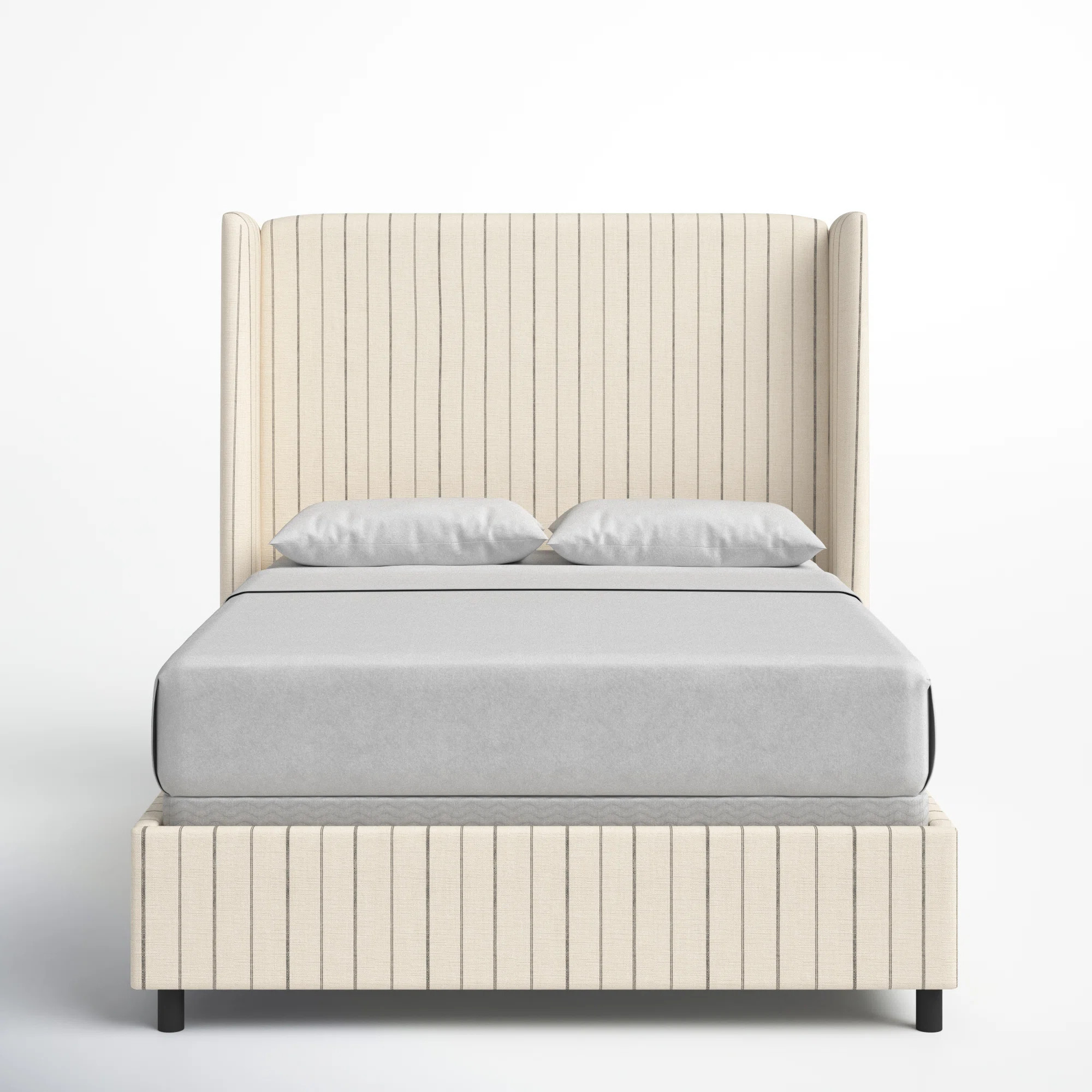 Tilly Upholstered Wingback Bed | Wayfair North America