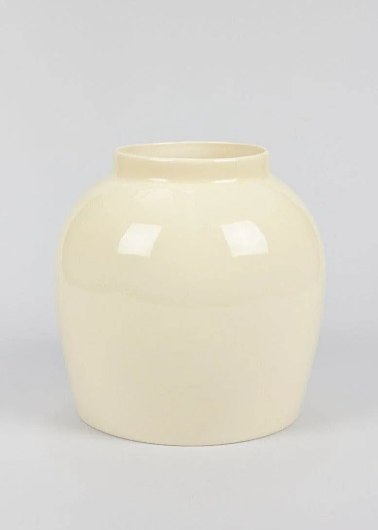 Oversized Marshmallow Ceramic Vase | Large Vases at Afloral.com | Afloral