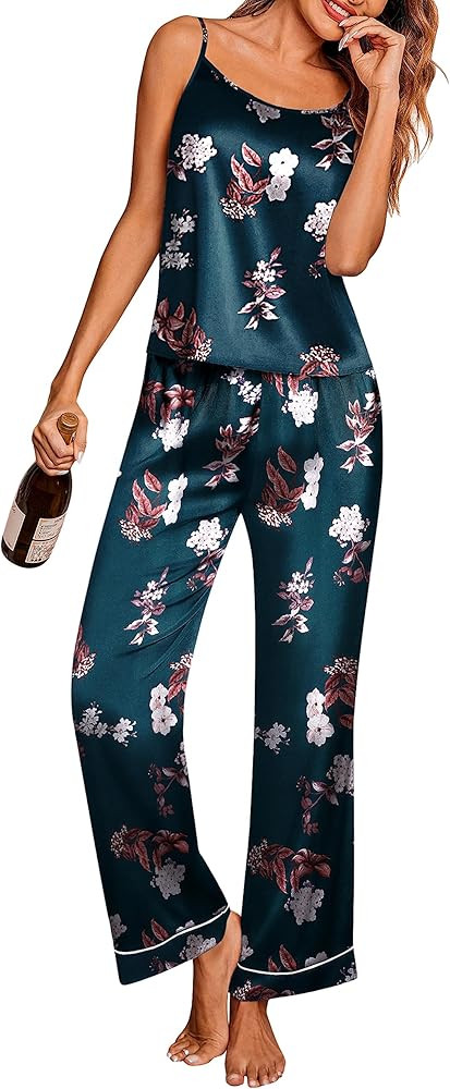 Ekouaer Silk Satin 2 Piece, S-XXL | Amazon (US)